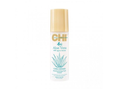 CHI Aloe Vera Drėkinantis kremas garbanoms su alavijais ir agavų sultimis, 147 ml
